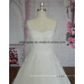 Ivory Puff Ball Gown Wedding Dress for Fat Woman